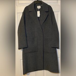 Vince Wool-blend Car Coat Size L